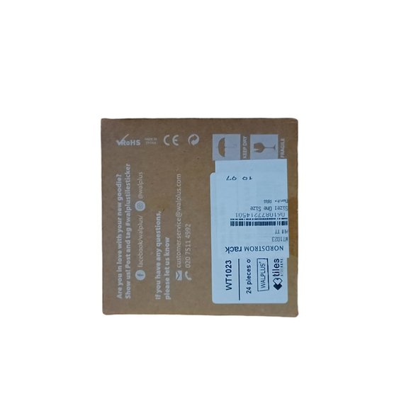 Walplus 24 Pack 4x4 White Marble Style Tile Stickers - Picture 6 of 6